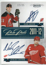  2011-12 Dominion RPS Pen Pals #15 Adam Larsson/25/Nicklas Lidstrom