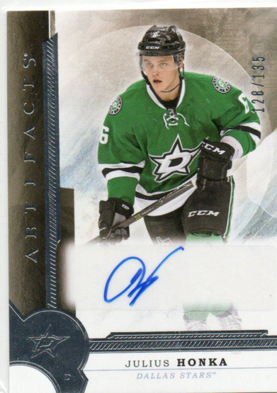  2016-17 Artifacts Rookie Autographs Redemptions #XVIII Julius Honka