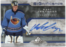  2006-07 SP Game Used SIGnificance #SKL Kari Lehtonen /50