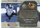  2006-07 SP Game Used SIGnificance #SKL Kari Lehtonen /50