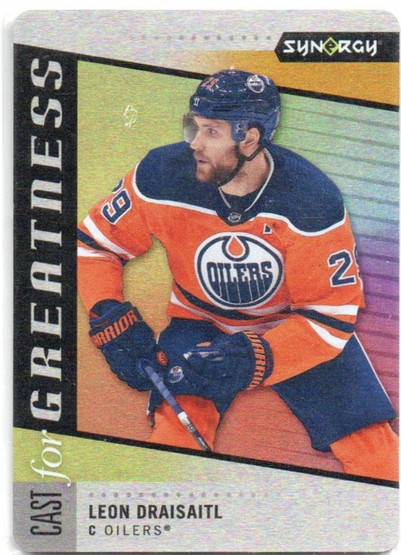  2020-21 Synergy Cast for Greatness #CG8 Leon Draisaitl