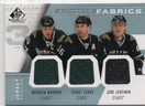  2007-08 SP Game Used #AF3ZLM  Zubov/Jere Lehtinen/Brenden Morrow /25