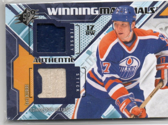  2013-14 SPx Winning Materials #WMJK Jari Kurri B