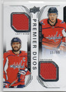 2018-19 Upper Deck Premier Duals Jerseys #PDOC Ovechkin / Carlson /99
