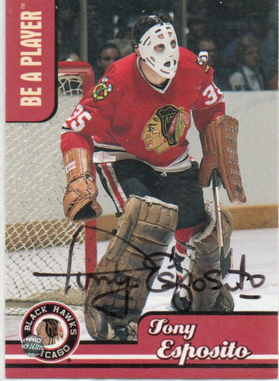  1999-00 BAP Memorabilia AS Retail Autographs #R6 Tony Esposito