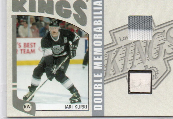  2004-05 ITG Franchises Double Memorabilia #WDM9 Jari Kurri /60
