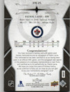 2017-18 Upper Deck Splendor #BWPL Patrik Laine PATCH AU /27