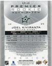  2020-21 Upper Deck Premier RC Patch Autographs #ARJK Joel Kiviranta