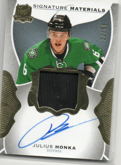  2016-17 The Cup Signature Materials #SIJH Julius Honka/99