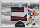  2011-12 Ultimate Collection Debut Patch #DTTH Teemu Hartikainen /100