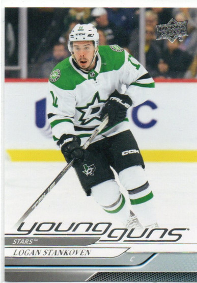  2024-25 Upper Deck #244 Logan Stankoven YG RC