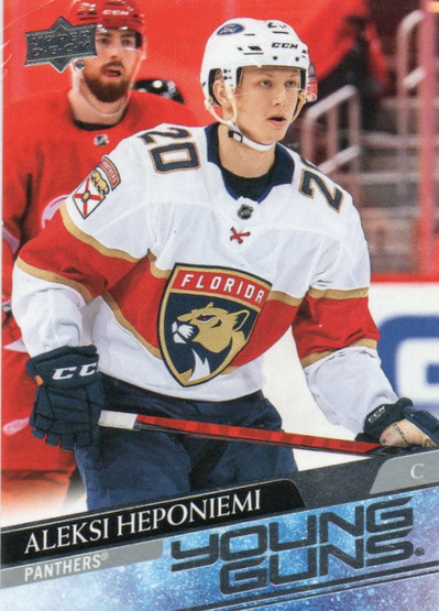  2020-21 Upper Deck #716 Aleksi Heponiemi YG RC