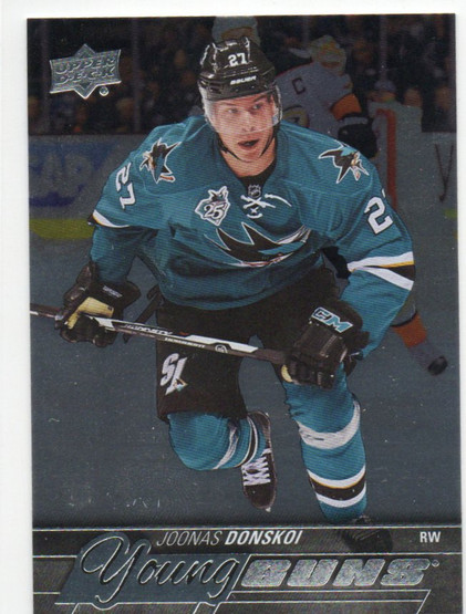  2015-16 Upper Deck Silver Foil #230 Joonas Donskoi YG