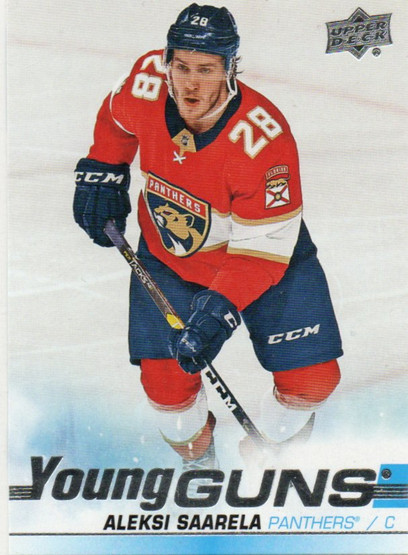  2019-20 Upper Deck #453 Aleksi Saarela YG RC