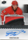  2016-17 Upper Deck Premier #66 Sebastian Aho JSY AU/299 RC