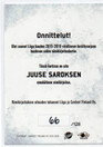 2015-16 Cardset Juuse Saros Signature /128