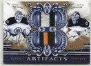  2010-11 Artifacts Patches Gold #TT2BOSG Tim Thomas/Tuukka Rask /15