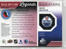  2021-22 SP Game Used HOF Legends Patch #HOFMM Mark Messier /35