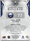 2021-22 Ultimate Collection #176 J.J. Peterka AU/299 RC