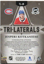  2018-19 The Cup Trilaterals  Black  #TLJK Jesperi Kotkaniemi AU/13