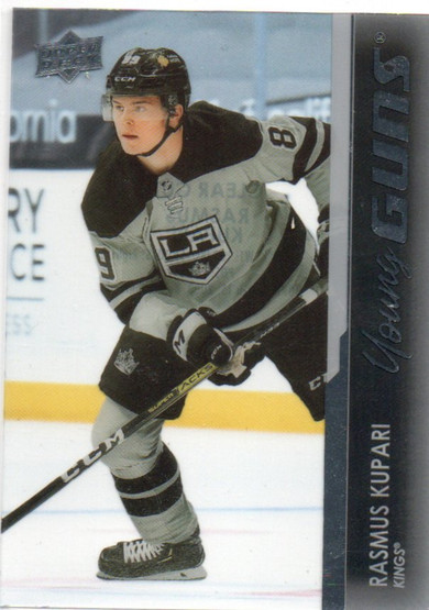  2021-22 Upper Deck Clear Cut Parallel #242 Rasmus Kupari YG