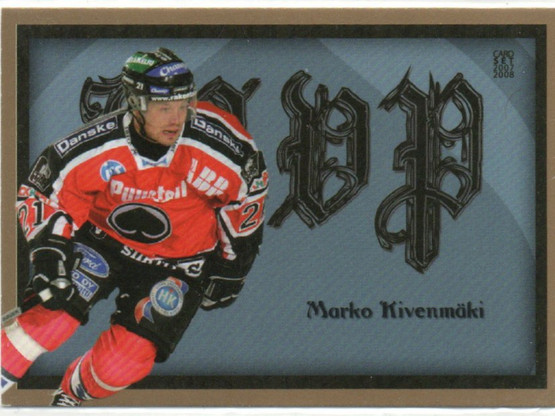 2007-08 Cardset Marko Kivenmäki MVP /100
