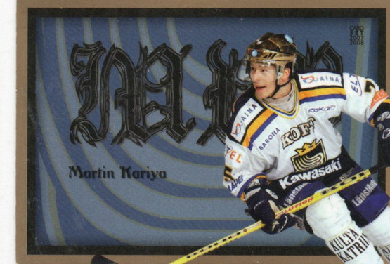 2007-08 Cardset Martin Kariya MVP /100
