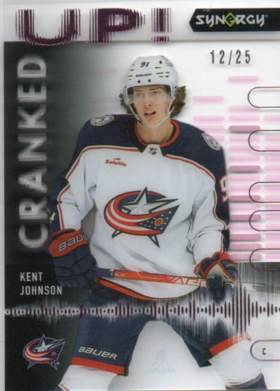  2022-23 Synergy Cranked Up Pink #CUKJ Kent Johnson /25