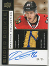 2014-15 Upper Deck Premier 02-03 Tribute Rookies Autographs Patches Gold #SRRTT Teuvo Teravainen /15