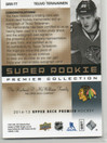 2014-15 Upper Deck Premier 02-03 Tribute Rookies Autographs Patches Gold #SRRTT Teuvo Teravainen /15