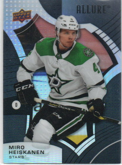  2021-22 Upper Deck Allure Black Rainbow #41 Miro Heiskanen