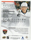 2023 SP AUTHENTIC #154 MACKIE SAMOSKEVICH FUTURE WATCH AUTO ROOKIE RC /999