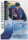  2015-16 Upper Deck Ice Ice Premieres Autographs #IPAMR Mikko Rantanen AU/499