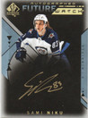  2018-19 SP Authentic #178 Sami Niku FW AU BLACK RC
