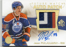  2016-17 SP Authentic Limited Patch Autographs #149 Jesse Puljujarvi FW/100