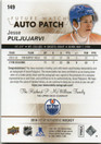  2016-17 SP Authentic Limited Patch Autographs #149 Jesse Puljujarvi FW/100