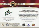  2019-20 The Cup Limited Logos Autographs #LLMH Miro Heiskanen/50
