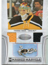  2010-11 Certified Masked Marvels Materials #11 Tuukka Rask /99