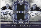  2010-11 Artifacts Tundra Tandems Silver #TT2BOSG Tim Thomas/Tuukka Rask /75