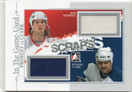  2013-14 ITG Used Classic Scraps Dual Memorabilia Silver #CS12 Bob Probert/Wendel Clark