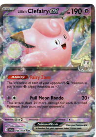 Lille's Clefairy ex 056/159 Journey Together Double Rare