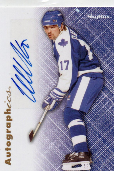  2012-13 Fleer Retro Autographics 1996-97 #96WC Wendel Clark D