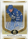  2020-21 SP Signature Legends Gold Spectrum #67 Wendel Clark AU C