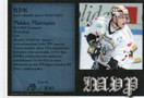 2007-08 Cardset Mikko Mäenpää MVP /100