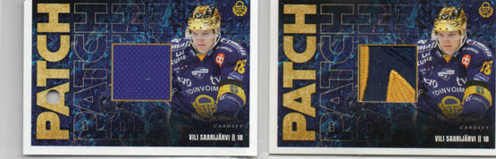 2022-23 Cardset Vili Saarijärvi Patch /100 