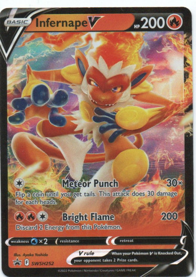 Inferape V SWSH252 Black Star Promos