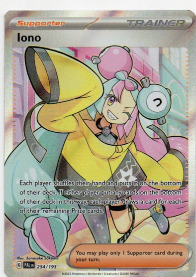 Iono 254/193 Paldea Evolved Ultra Rare