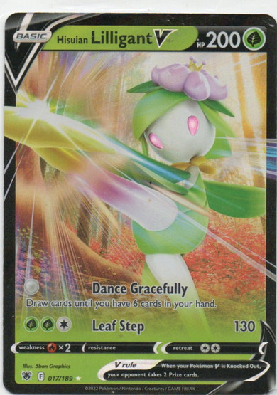 Hisuian Lilligant V 017/189 Astral Radiance Ultra Rare