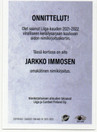 2021-22 Cardset Jarkko Immonen Signature /125