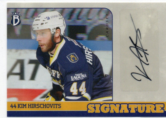 2014-15 Cardset Kim Hirschovits Signature /128